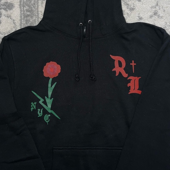 Rolling Loud Concrete Roses Hoodie NYC ‘22 - Picture 4 of 6